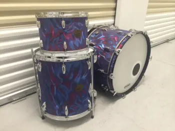 1970s Gretsch Peacock Satin Flame