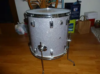Rogers Silver Sparkle Floor Tom