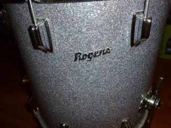 Rogers Silver Sparkle Floor Tom