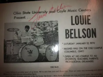 Louie Bellson autograph!!