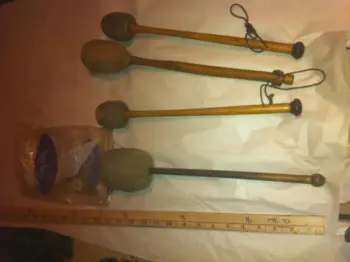 WW1 (pre?) Drum sticks, Crazy brushes, mallets, etc. Valuable?