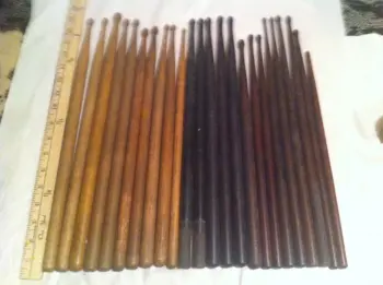 WW1 (pre?) Drum sticks, Crazy brushes, mallets, etc. Valuable?