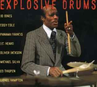 Record Covers with (vintage) Drums on!