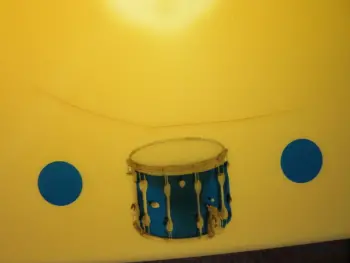 Circa 1971 Slingerland light up sign/clock.....
