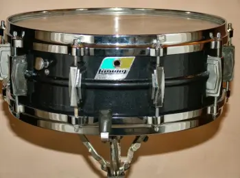 Black nickel over Chrome Ludwig Supraphonic snare drum?