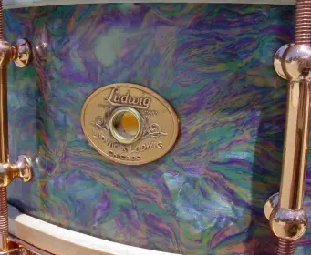1928-30 5 x 14 Ludwig &amp; Ludwig “Rainbow Pearl”/Artgold Standard Model