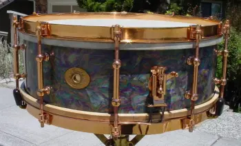 1928-30 5 x 14 Ludwig &amp; Ludwig “Rainbow Pearl”/Artgold Standard Model