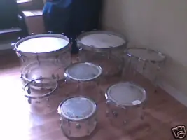 Vistalite bass drum hoop question