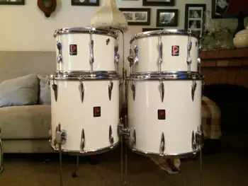 Late 60s early 70s premier double bass kit