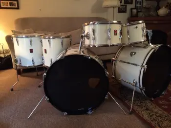Late 60s early 70s premier double bass kit