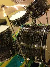 1967 Ludwig rewrapped in Oyster Black Pearl