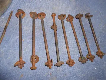 Gretsch parts for old snare drum lugs n' claws