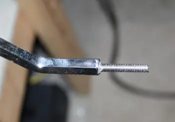 Custom Offset Swivomatic Bass Drum cymbal rod
