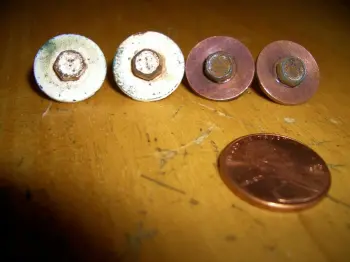 '65 Pioneer lug screws w/ copper washers .?.