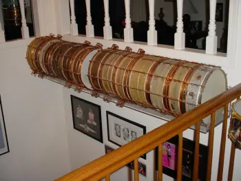 Behind every vintage drum collector