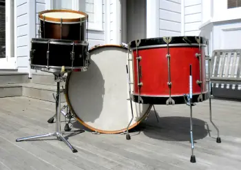 Old Ludwig Marching Snare for kit
