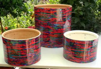Homemade Psychedelic Red Wrap