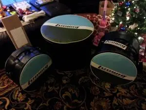 67 Ludwig Blue Sparkle Clubdate 20/14/12