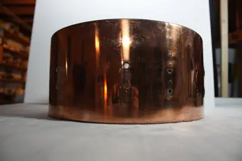 Restored 1966 Ludwig Steel Timbales (Copper &amp; Chrome)