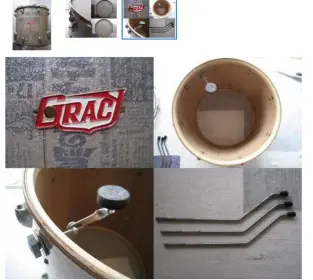 Cool find underneath some MIJ Floor Tom Wrap..............