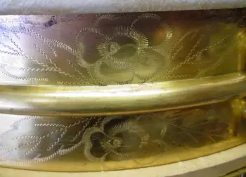 1925 l &amp; l gold plated/engraved triumphal #9