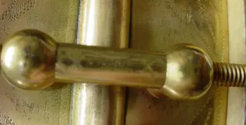 1925 l &amp; l gold plated/engraved triumphal #9
