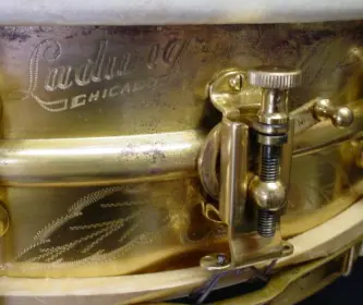 1925 l &amp; l gold plated/engraved triumphal #9