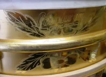 1925 l &amp; l gold plated/engraved triumphal #9