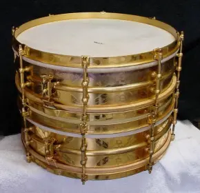 1925 l &amp; l gold plated/engraved triumphal #9