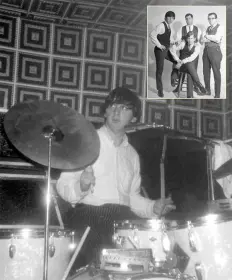 Famous drummer playing other brands