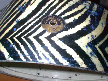 1950-55 LEEDY &amp; LUDWIG 5 x 14 “ZEBRA” BROADWAY STANDARD MODEL