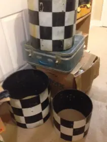 Checkerboard Shells (Fibes Lugs and Rogers Mounts)