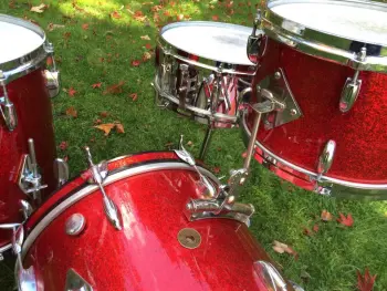 1960's Vintage Gretsch Round Badge bop kit 12/14/18 !