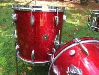 1960's Vintage Gretsch Round Badge bop kit 12/14/18 !