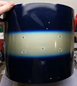 Late 50's/Early 60's Rogers Blue/Silver Duco Kit