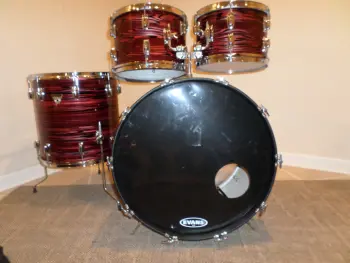 Ludwig Standard Ruby Red 1969 For Sale
