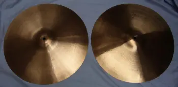Vintage Paiste 404 Hi Hats 630gm/700gm