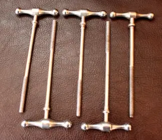 Slingerland T Rods and Rogers spur holder