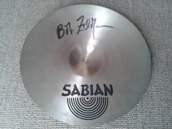 Crash with Robert Zildjian signature