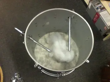 Another Gretsch 18x14 bass drum!