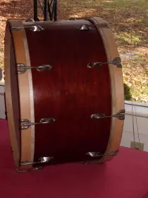 Wfl 14x26&quot; zephyr lug bass drum virgin bass drum