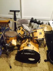 Sonor Sonic Plus - with SIX COWBELLS!