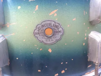 vintage 1945 Slingerland Radio King 1 ply snare drum - AMAZING