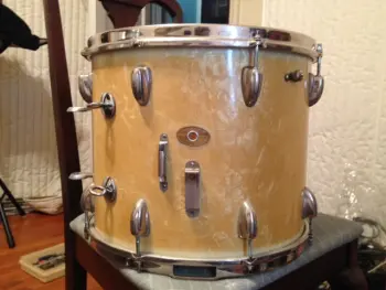 SLINGERLAND 15x12 BASS DRUM CONVERT &amp;&amp; CUSTOM KICK DRUM RISER@!!@