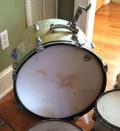 WANTED - 20&quot; White Marine Pearl Bass drum hoop