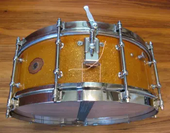 1930's Slingerland Sparkling Gold Artist Model