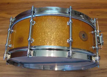 1930's Slingerland Sparkling Gold Artist Model
