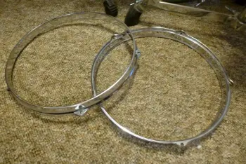 12&quot; Gretsch hoops for 13&quot; 50's Gretsch hoops