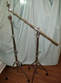 Two Luddy vintage stands. Hercules...