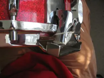 Sonor teardrop in red sparkle - help needed
